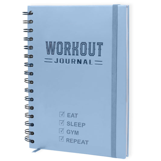 Nextnoid Hardcover Fitness Journal Workout Planner for Men & Women - A5(5.7" x 8.3") Sturdy Workout Log Book to Track Gym & Home Workouts - My Store