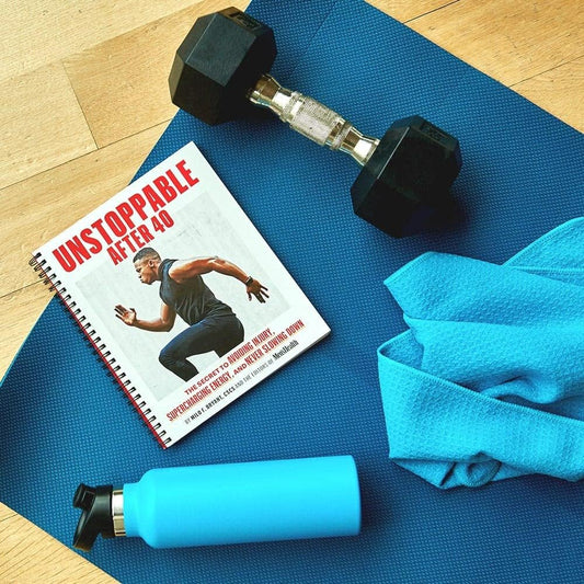 Men's Health Unstoppable After 40: The Secret to Supercharging Recovery, Avoiding Injury, and Never Slowing Down. Convenient at-Home Workout Planner for All Fitness Levels - My Store