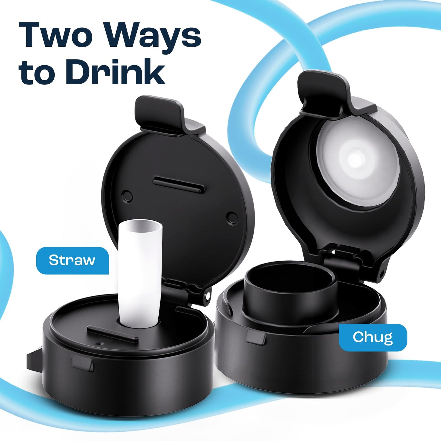 AQUAFIT 1 Gallon Water Bottle with Time Marker - Straw & Chug Lid - BPA Free Gym Water Bottle with Straw - Big Gallon Jug (Gray, 128 oz - 2 Lids) - My Store