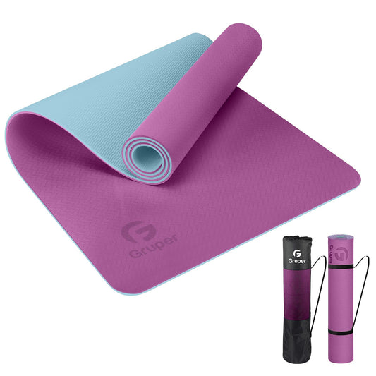 Yoga Mat Non Slip, Eco Friendly Fitness Exercise Mat with Carrying Strap,Pro Yoga Mats for Women,Workout Mats for Home, Pilates and Floor Exercises - My Store