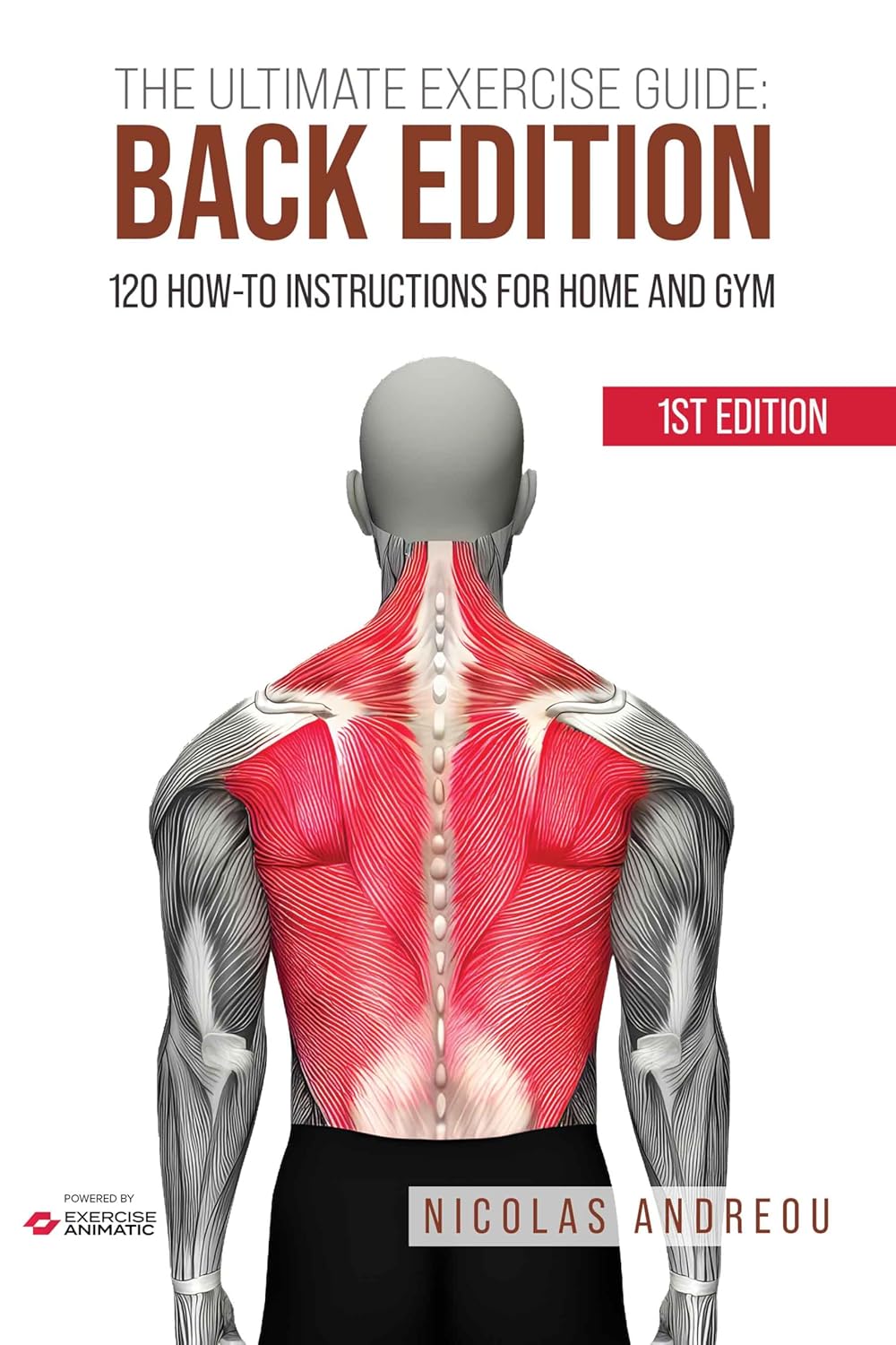 THE ULTIMATE EXERCISE GUIDE: BACK EDITION: 120 How-to Instructions for Home and Gym (THE ULTIMATE FITNESS & WORKOUT EXERCISE GUIDE) - My Store