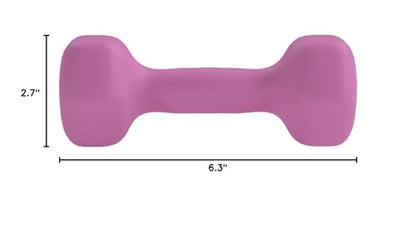 Amazon Basics Neoprene Dumbbell Hand Weights for Exercise and Muscle Toning - My Store