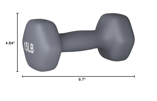 Amazon Basics Neoprene Dumbbell Hand Weights for Exercise and Muscle Toning - My Store