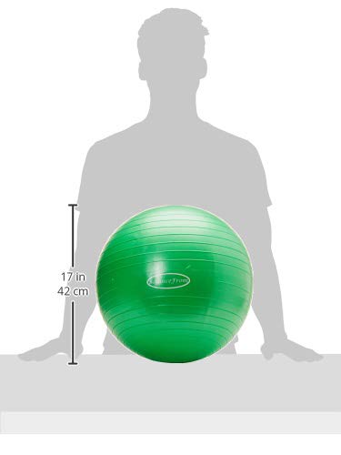 Anti-Burst and Slip Resistant Exercise Yoga Fitness Birthing Ball with Quick Pump, 2,000-Pound Capacity, Multiple Colors and Sizes - My Store