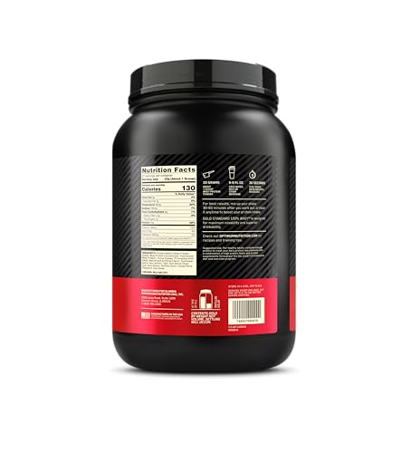 Optimum Nutrition Gold Standard 100% Whey Protein Powder, Double Rich Chocolate, 5 Pound (Packaging May Vary) - My Store
