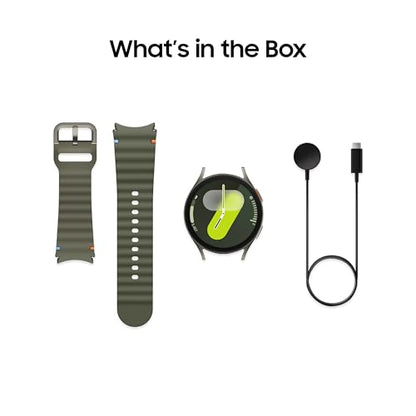 Samsung Galaxy Watch 7 40mm Bluetooth AI Smartwatch w/Energy Score, Wellness Tips, Heart Rate Tracking, Sleep Monitor, Fitness Tracker, 2024, Cream [US Version, 1Yr Manufacturer Warranty] - My Store