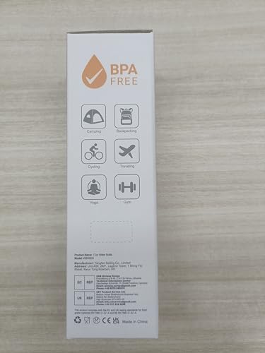 Sahara Sailor Water Bottle, 32/25/17oz Durable and Leakproof Water Bottles Motivational with Time Marker, Tritan, BPA Free, Wide Mouth with Easy Clean Brush for Gym, Travel, School, Office (1 Bottle) - My Store