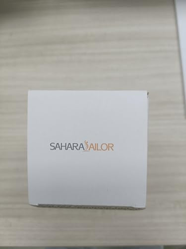 Sahara Sailor Water Bottle, 32/25/17oz Durable and Leakproof Water Bottles Motivational with Time Marker, Tritan, BPA Free, Wide Mouth with Easy Clean Brush for Gym, Travel, School, Office (1 Bottle) - My Store