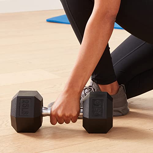 Amazon Basics Rubber Hex Dumbbell Hand Weight - My Store