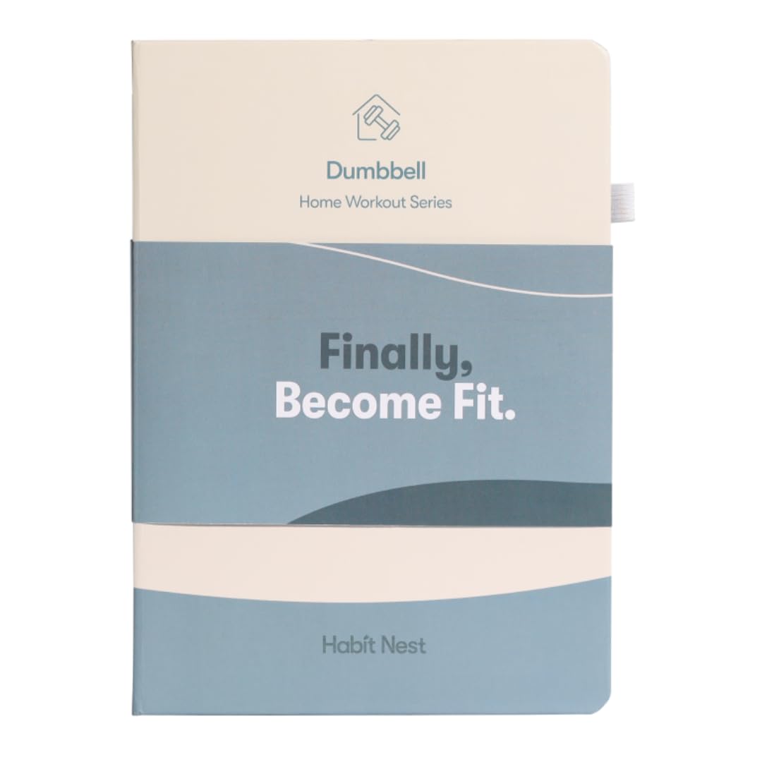 The Dumbbell Home Workout Journal. 13 Week Program. Fitness Planner/Workout Book that Only Requires Dumbbells. Workout Journal for Women & Men. - My Store