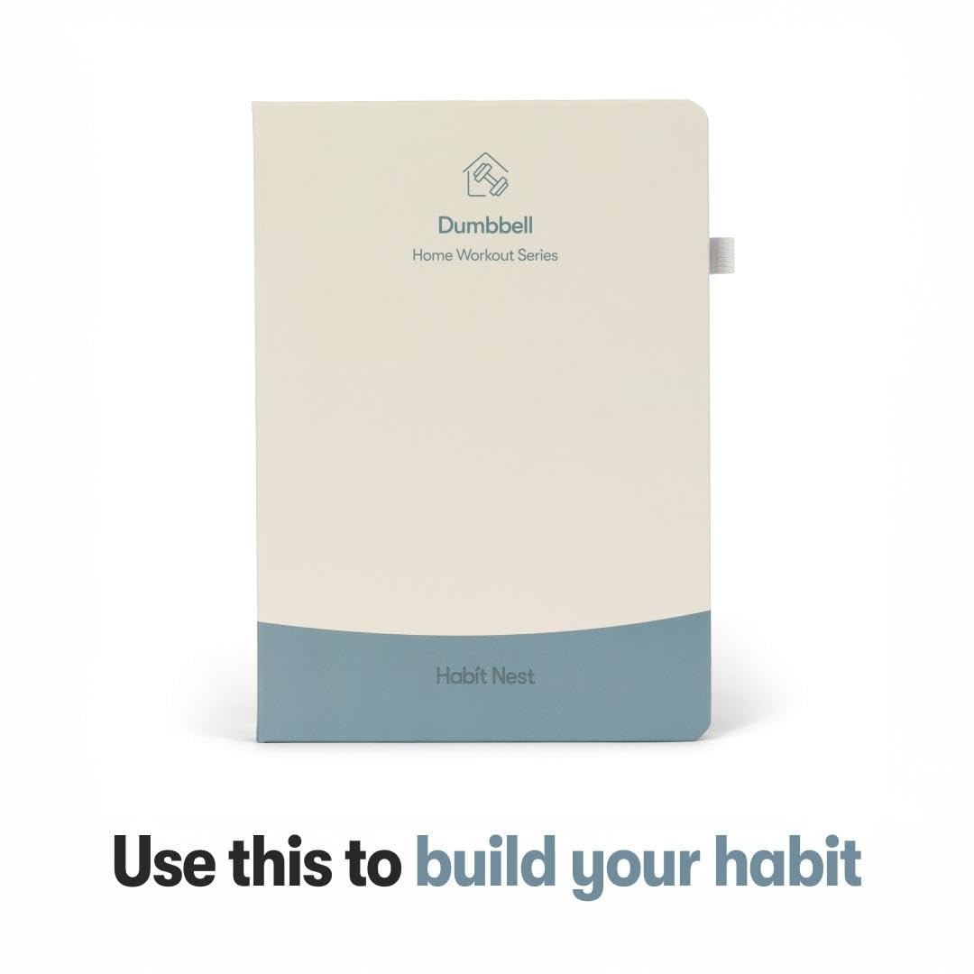 The Dumbbell Home Workout Journal. 13 Week Program. Fitness Planner/Workout Book that Only Requires Dumbbells. Workout Journal for Women & Men. - My Store