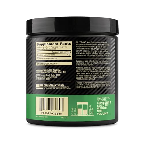 Optimum Nutrition Micronized Creatine Monohydrate Powder, Unflavored, 60 Servings, 300 Grams (Packaging May Vary) - My Store