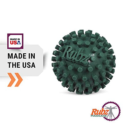 Due North Foot Rubz Hand & Back Massage Ball - Relieve Pain from Plantar Fasciitis, Tight Muscles & Sore Feet - Massage Tool - My Store