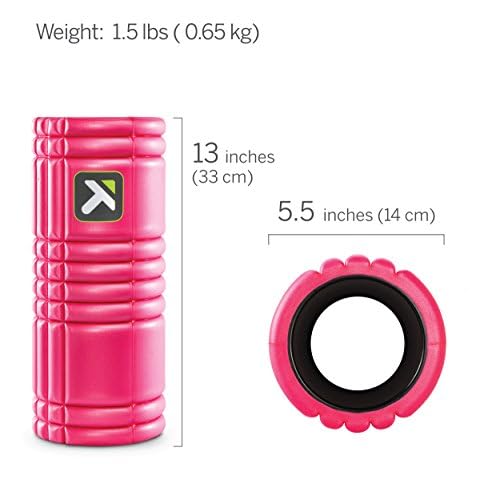 TriggerPoint Grid 1.0 Foam Roller - 13" Multi-Density Massage Roller for Deep Tissue & Muscle Recovery - Relieves Tight, Sore Muscles & Kinks, Improves Mobility & Circulation - Targets Key Body Parts - My Store