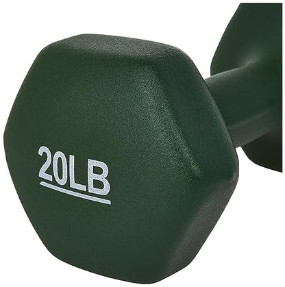Amazon Basics Neoprene Dumbbell Hand Weights for Exercise and Muscle Toning - My Store