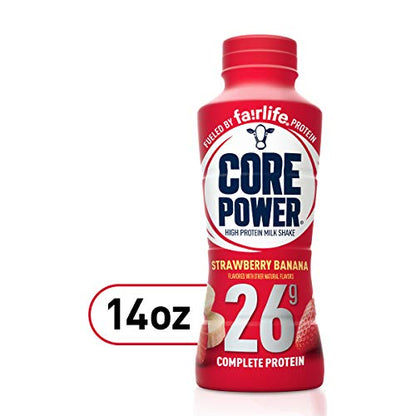 Core Power Protein Shake, Chocolate, 26g Bottle, 14oz, 12 Pack - My Store