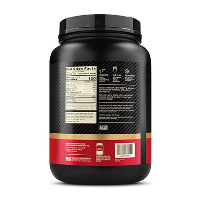 Optimum Nutrition Gold Standard 100% Whey Protein Powder, Double Rich Chocolate, 5 Pound (Packaging May Vary) - My Store