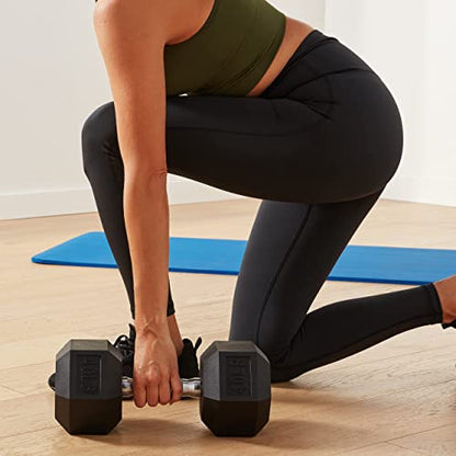 Amazon Basics Rubber Hex Dumbbell Hand Weight - My Store