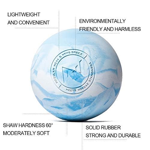 Massage Lacrosse Balls for Myofascial Release, SGS Certification, Massage Deep Tissue for Back and Shoulder, Trigger Point Therapy, Muscle Knots, Relieving Muscle Pain, Yoga Ball for Feet - My Store