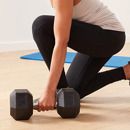 Amazon Basics Rubber Hex Dumbbell Hand Weight - My Store