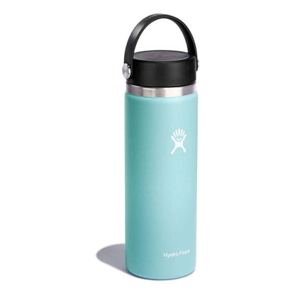 Hydro Flask Water Bottle - Insulated Stainless Steel - Wide Mouth Flex Lid, Non Spill, Leakproof and Refillable in 32 Oz Stone Gray