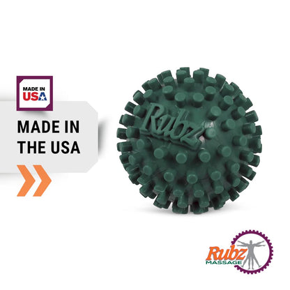 Due North Foot Rubz Hand & Back Massage Ball - Relieve Pain from Plantar Fasciitis, Tight Muscles & Sore Feet - Massage Tool - My Store