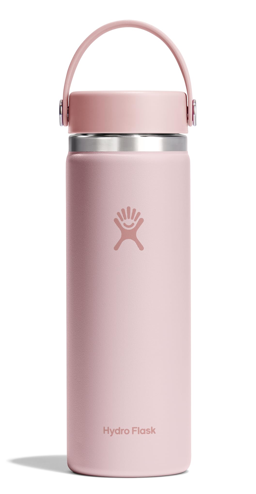 Hydro Flask Water Bottle - Insulated Stainless Steel - Wide Mouth Flex Lid, Non Spill, Leakproof and Refillable in 32 Oz Stone Gray