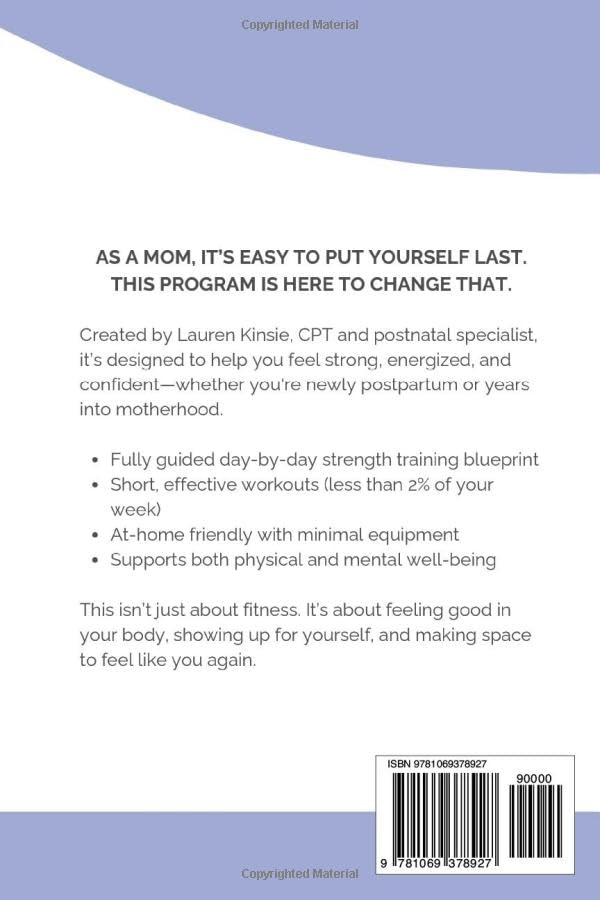 Busy Moms Strength and Sculpt: A Home Workout Guide for Postpartum Strength and Recovery for Women - My Store