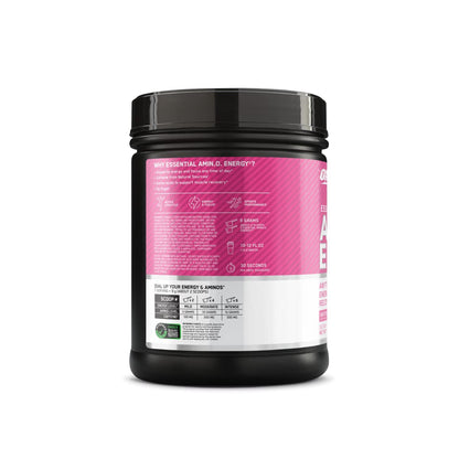 Optimum Nutrition Amino Energy - Pre Workout with Green Tea, BCAA, Amino Acids, Keto Friendly, Green Coffee Extract, Energy Powder - Concord Grape, 65 Servings (Packaging May Vary)