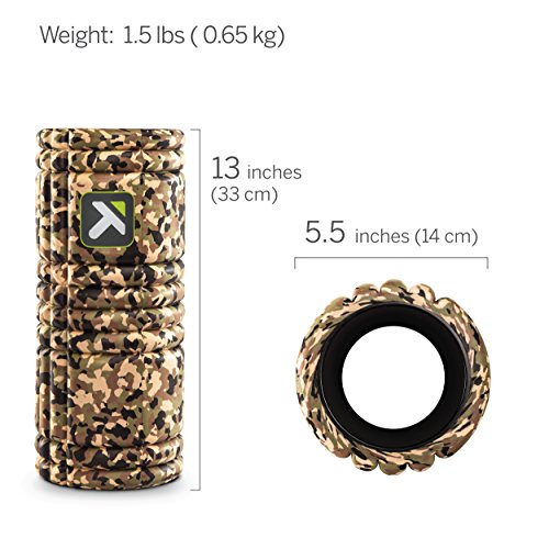 TriggerPoint Grid 1.0 Foam Roller - 13" Multi-Density Massage Roller for Deep Tissue & Muscle Recovery - Relieves Tight, Sore Muscles & Kinks, Improves Mobility & Circulation - Targets Key Body Parts - My Store