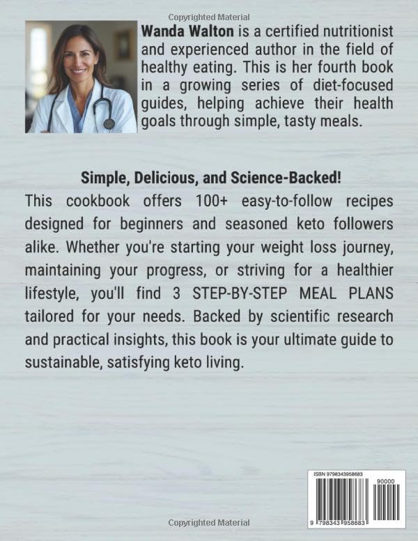 Keto Diet Cookbook for Beginners: 100+ Easy Low-Carb Recipes to Burn Fat, Boost Energy, and Stay Healthy - My Store