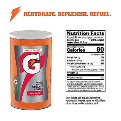 Gatorade Thirst Quencher Powder, Frost Glacier Freeze, 76.5 Ounce, Pack of 1 - My Store
