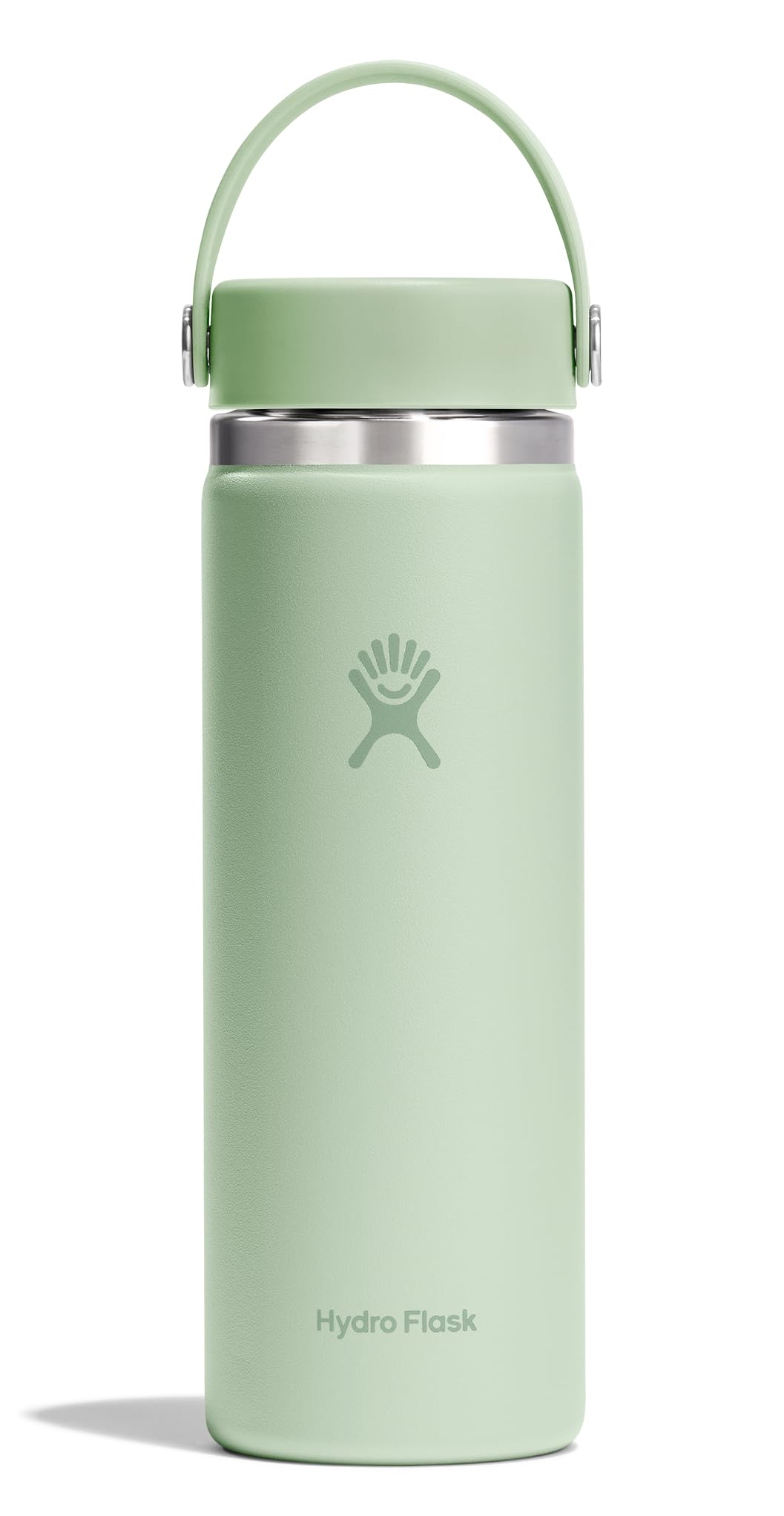 Hydro Flask Water Bottle - Insulated Stainless Steel - Wide Mouth Flex Lid, Non Spill, Leakproof and Refillable in 32 Oz Stone Gray