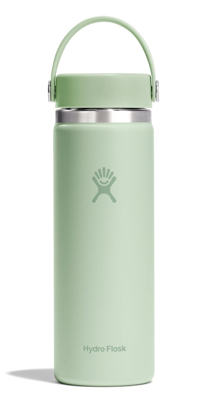 Hydro Flask Water Bottle - Insulated Stainless Steel - Wide Mouth Flex Lid, Non Spill, Leakproof and Refillable in 32 Oz Stone Gray
