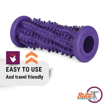 Due North Foot Rubz Hand & Back Massage Ball - Relieve Pain from Plantar Fasciitis, Tight Muscles & Sore Feet - Massage Tool - My Store