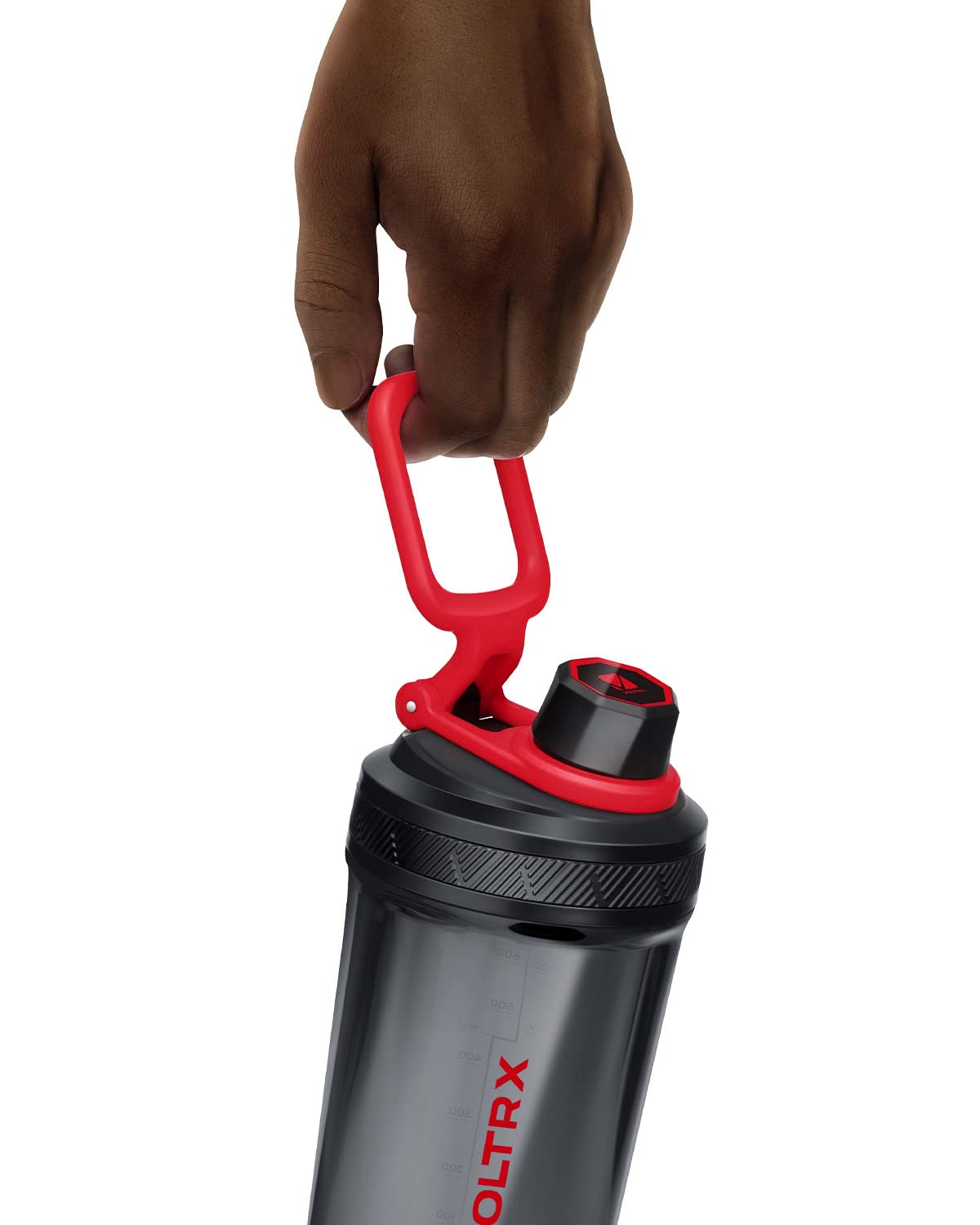 VOLTRX Electric Protein Shaker Bottle - USB Rechargeable Mixer Cup for Shakes and Meal Replacements, BPA-Free Tritan, 24oz