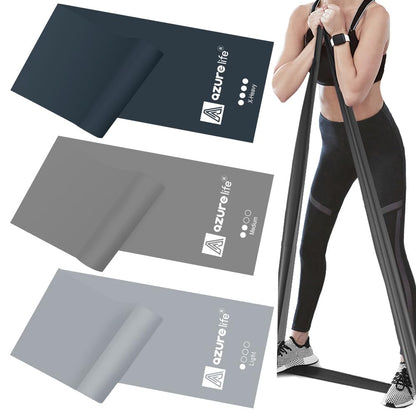 Resistance Bands,Professional Long Non-Latex Elastic Stretch Bands,Exercise Bands for Physical Therapy, Yoga, Pilates, Rehab, at-Home or The Gym Workouts, Strength Training - My Store