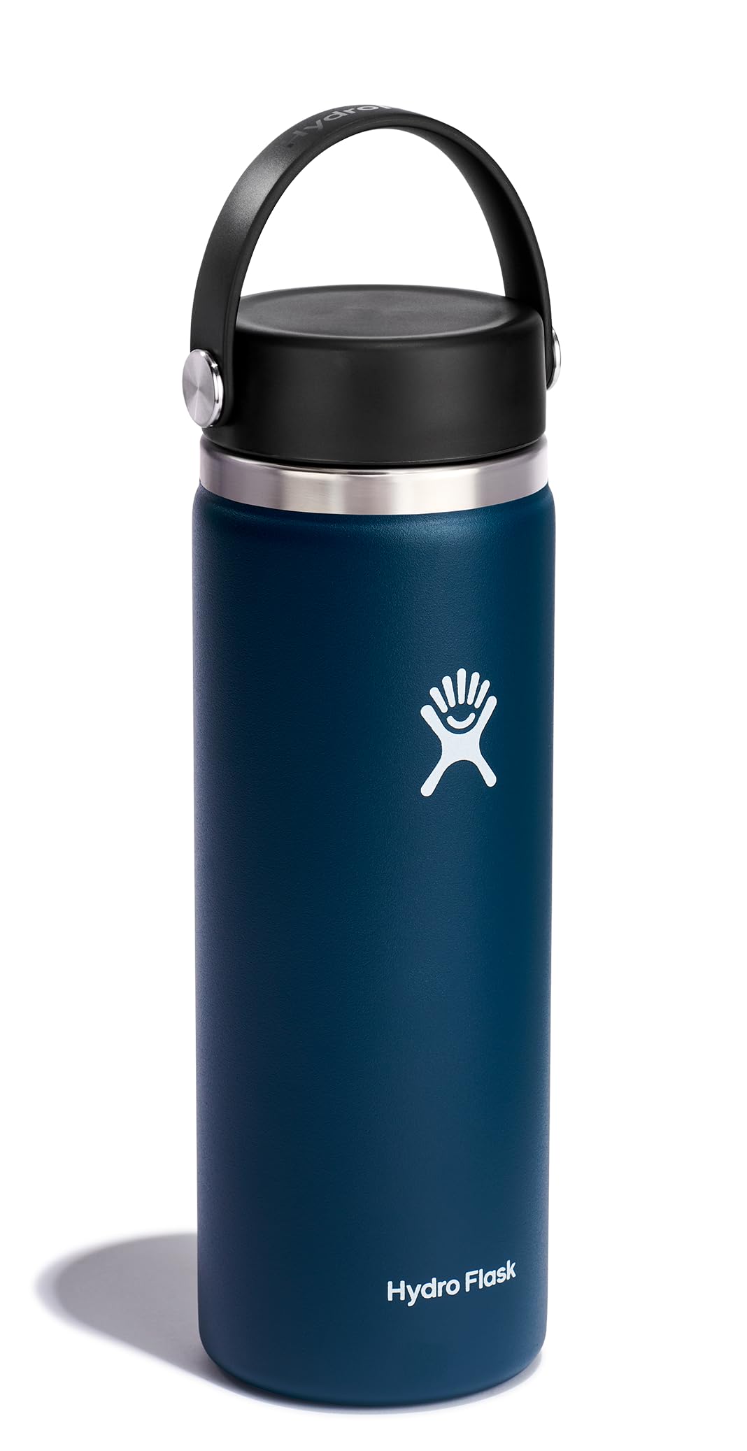 Hydro Flask Water Bottle - Insulated Stainless Steel - Wide Mouth Flex Lid, Non Spill, Leakproof and Refillable in 32 Oz Stone Gray