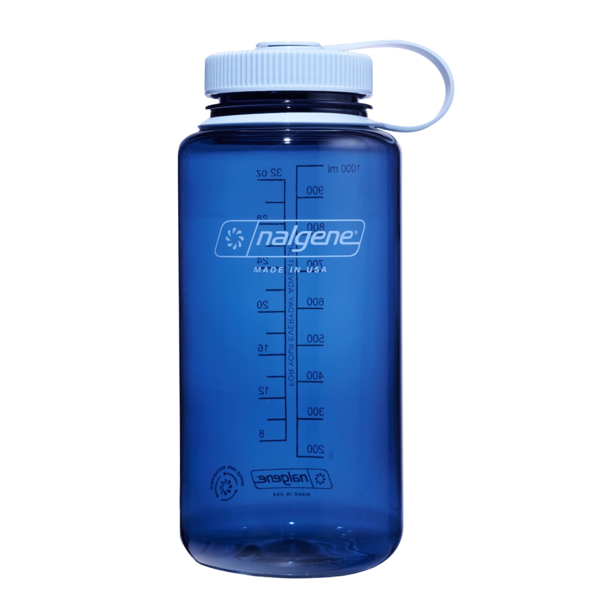 Nalgene Sustain Tritan BPA-Free Water Bottle Made with Material Derived From 50% Plastic Waste (using ISCC certified mass balance), 32 OZ, Wide Mouth - My Store