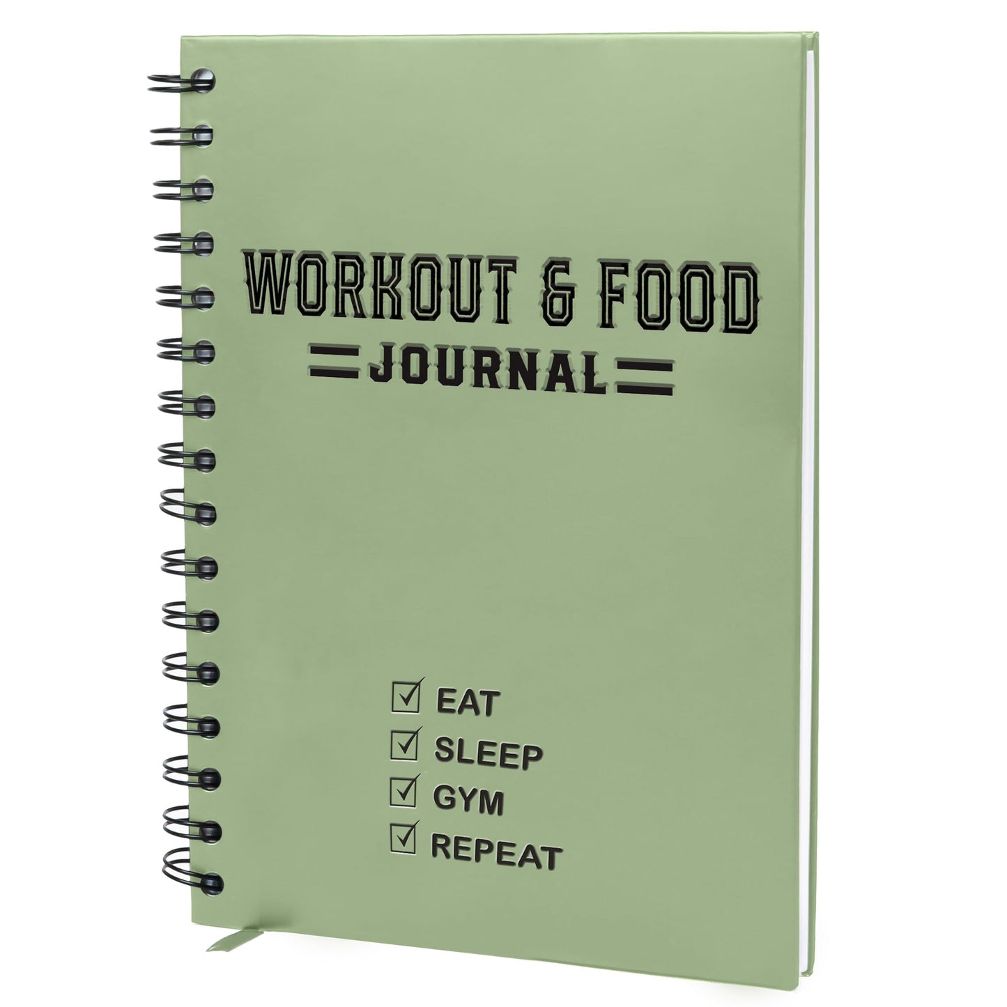 Nextnoid Hardcover Fitness Journal Workout Planner for Men & Women - A5(5.7" x 8.3") Sturdy Workout Log Book to Track Gym & Home Workouts - My Store