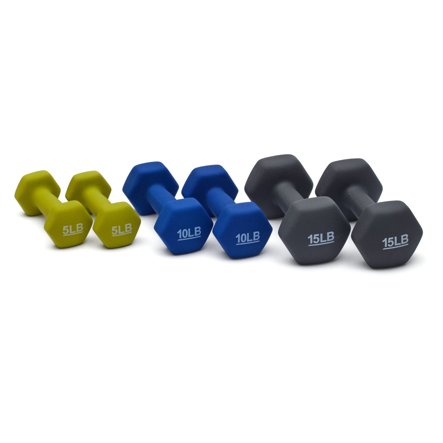Amazon Basics Neoprene Dumbbell Hand Weights for Exercise and Muscle Toning - My Store