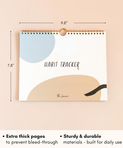 Lamare Habit Tracker Calendar – Premium Daily Habit Tracker Journal and Goal Board, Workout Motivation & Productivity Tool - My Store