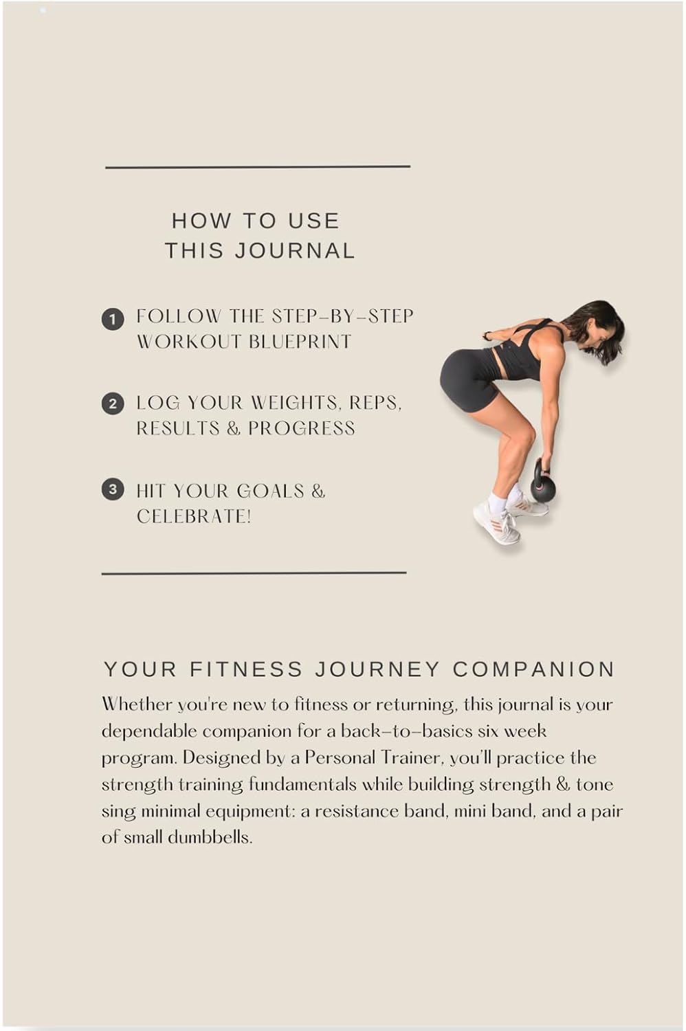 The Guided Workout Journal: Strength & Tone for Beginners: At Home Workout Program | 6 Weeks - My Store