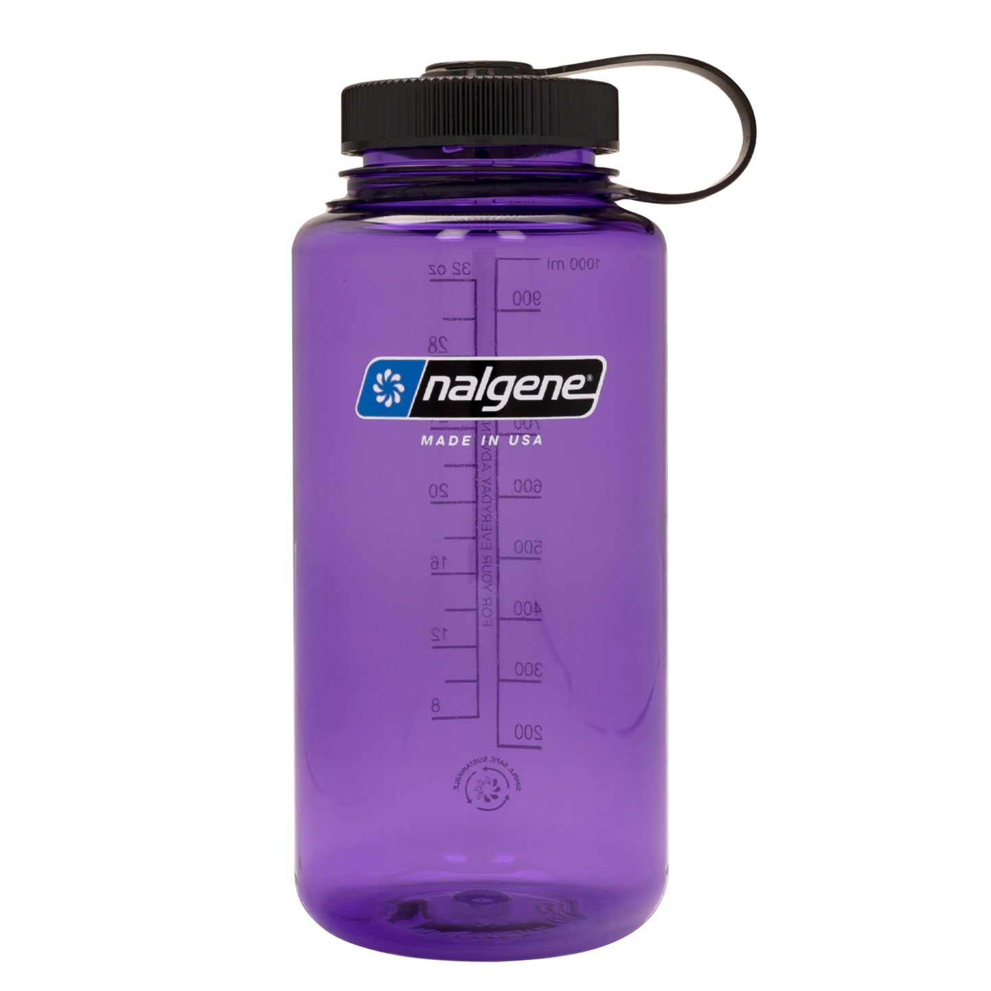 Nalgene Sustain Tritan BPA-Free Water Bottle Made with Material Derived From 50% Plastic Waste (using ISCC certified mass balance), 32 OZ, Wide Mouth - My Store