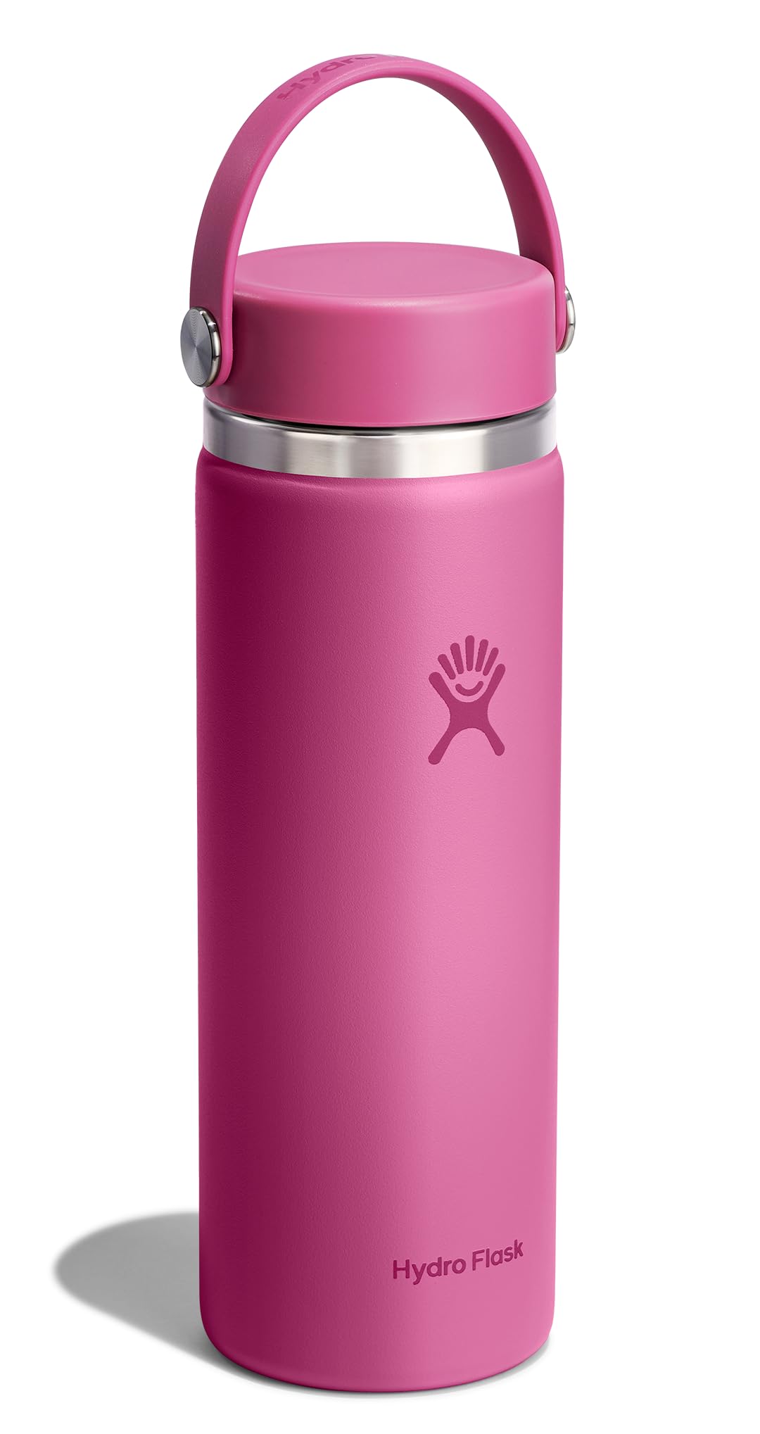 Hydro Flask Water Bottle - Insulated Stainless Steel - Wide Mouth Flex Lid, Non Spill, Leakproof and Refillable in 32 Oz Stone Gray