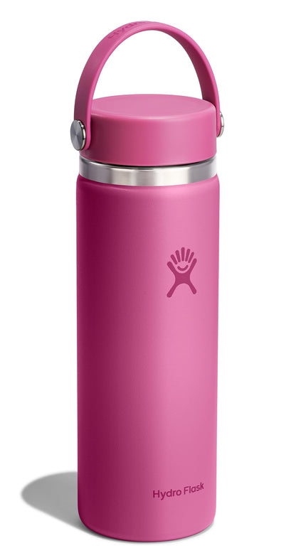 Hydro Flask Water Bottle - Insulated Stainless Steel - Wide Mouth Flex Lid, Non Spill, Leakproof and Refillable in 32 Oz Stone Gray