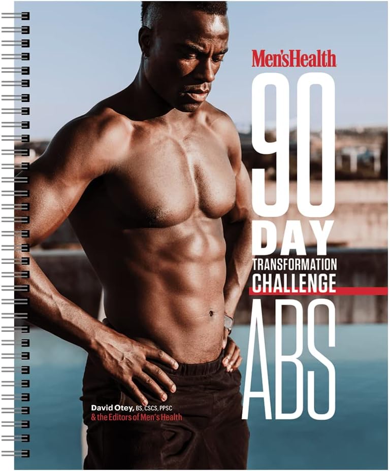 90-Day Transformation Challenge: Abs: The Ultimate Challenge and Workout Log to Get Killer Abs. Train your body At-Home or At the Gym to Shred Fat and Gain Muscle! - My Store