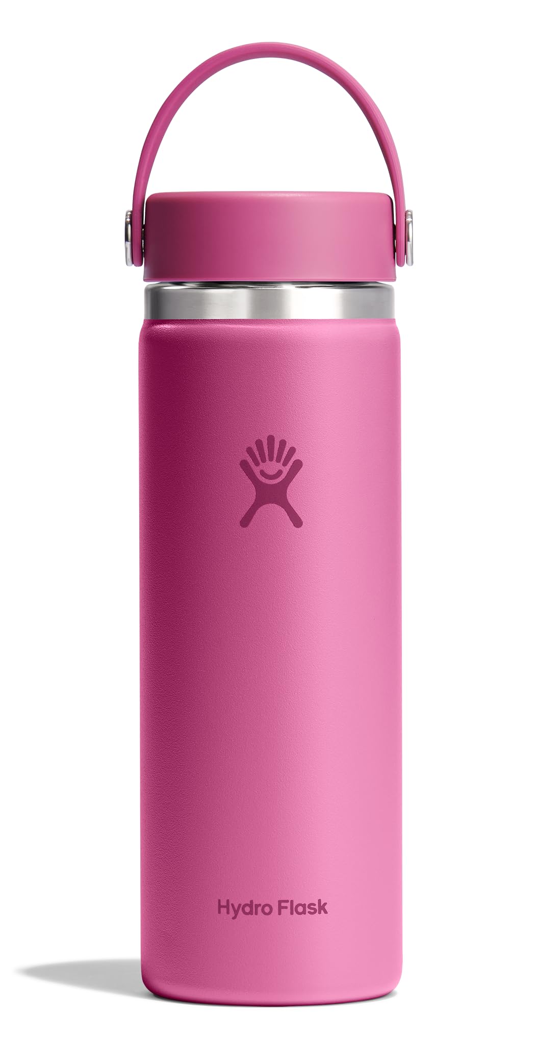 Hydro Flask Water Bottle - Insulated Stainless Steel - Wide Mouth Flex Lid, Non Spill, Leakproof and Refillable in 32 Oz Stone Gray
