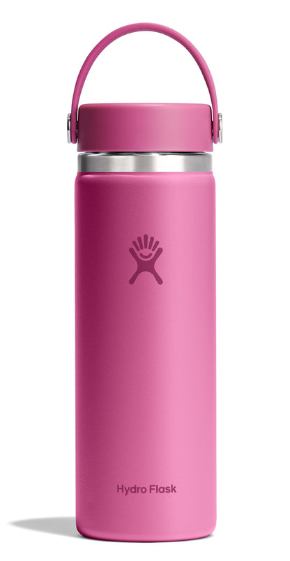 Hydro Flask Water Bottle - Insulated Stainless Steel - Wide Mouth Flex Lid, Non Spill, Leakproof and Refillable in 32 Oz Stone Gray