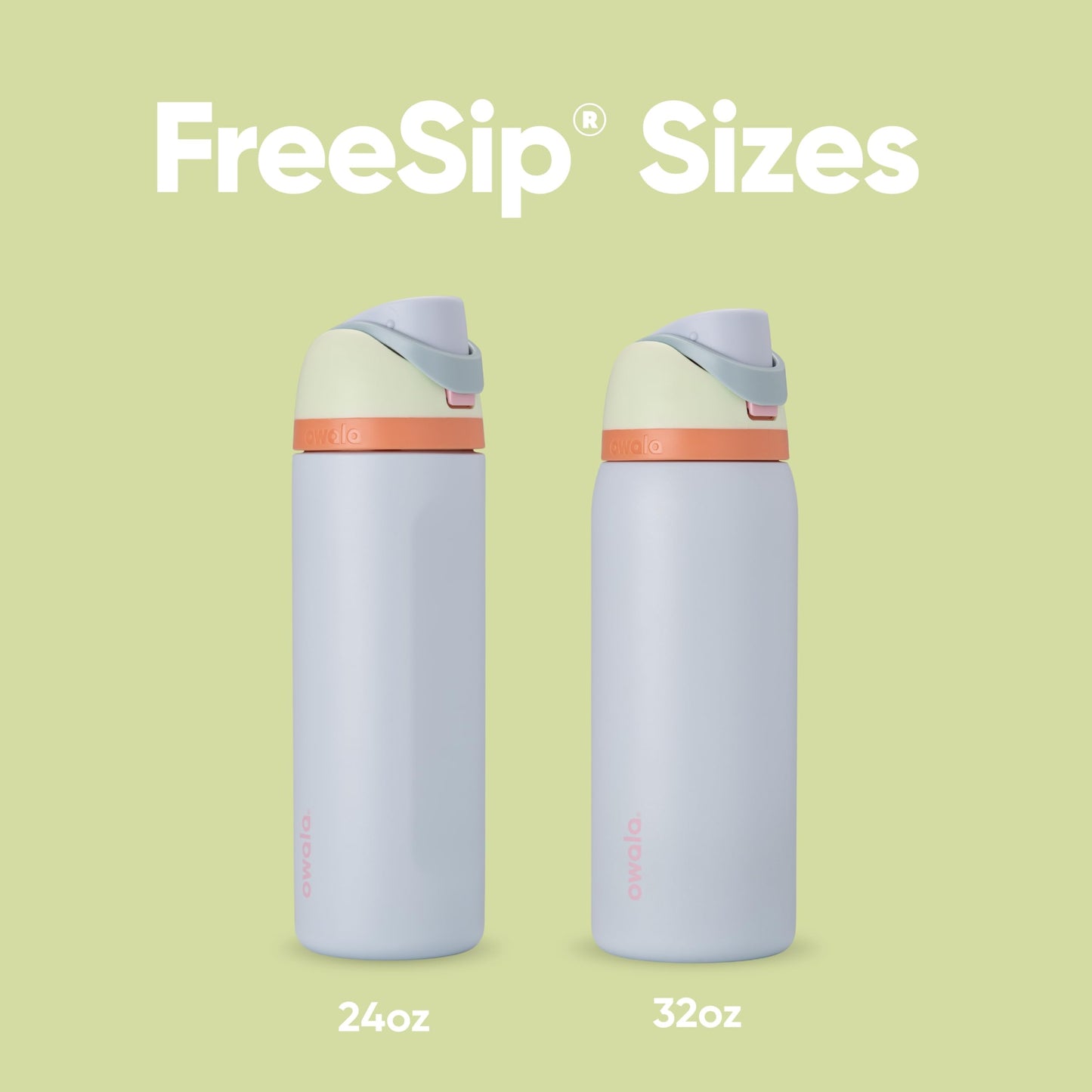 Owala FreeSip Insulated Stainless Steel Water Bottle with Straw, BPA-Free Sports Water Bottle, Great for Travel, 24 Oz, Denim